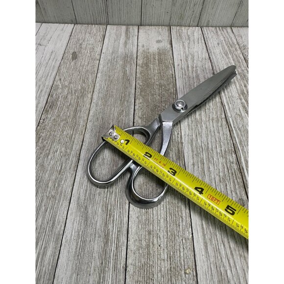 Vtg Griffon Cutlery Pinking Shears Scissor Sewing Fabric Stainless Steel 7.5" - Picture 6 of 6